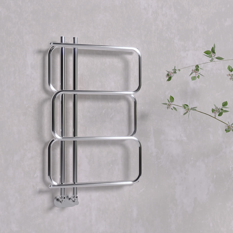 Matsu Decorative Towel Warmer 540x884 Chrome