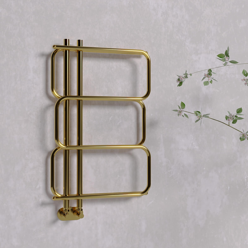 Matsu Decorative Towel Warmer 540x884 Gold