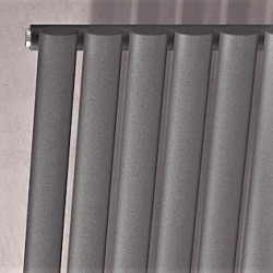 Nova Radiateur Décoratif Exclusif Panneau Unique 1500x468 Anthracite - Thumbnail