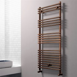 Olib Decorative Towel Warmer 500x1200 Copper Antique - Thumbnail