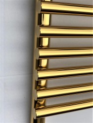 Olib Decorative Towel Warmer 500x1200 Gold - Thumbnail