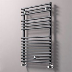 Olib Decorative Towel Warmer 500x800 Anthracite - Thumbnail