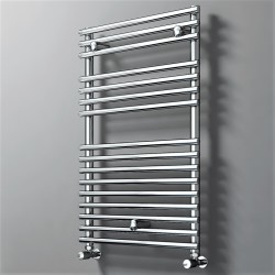 Olib Decorative Towel Warmer 500x800 Chrome - Thumbnail