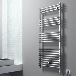 Olib Electric Towel Warmer 300 Watt 500x1200 Chrome (On/Off) - Thumbnail