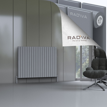 Oti Aluminium Radiator 1000x1328 Grey - Thumbnail