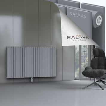 Oti Aluminium Radiator 1000x1698 Grey - Thumbnail