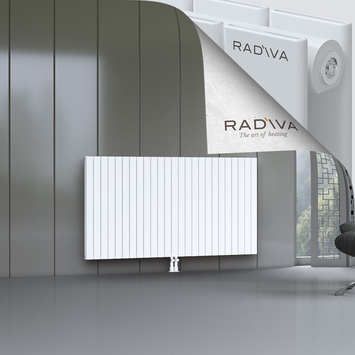 Oti Aluminium Radiator 1000x1846 White - Thumbnail