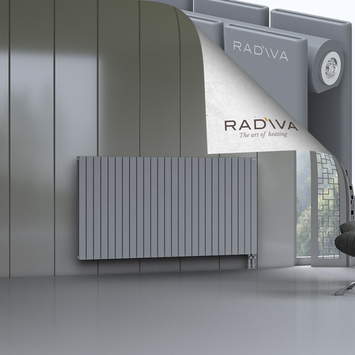 Oti Aluminium Radiator 1000x1920 Grey - Thumbnail