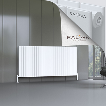 Oti Aluminium Radiator 1000x2068 White - Thumbnail