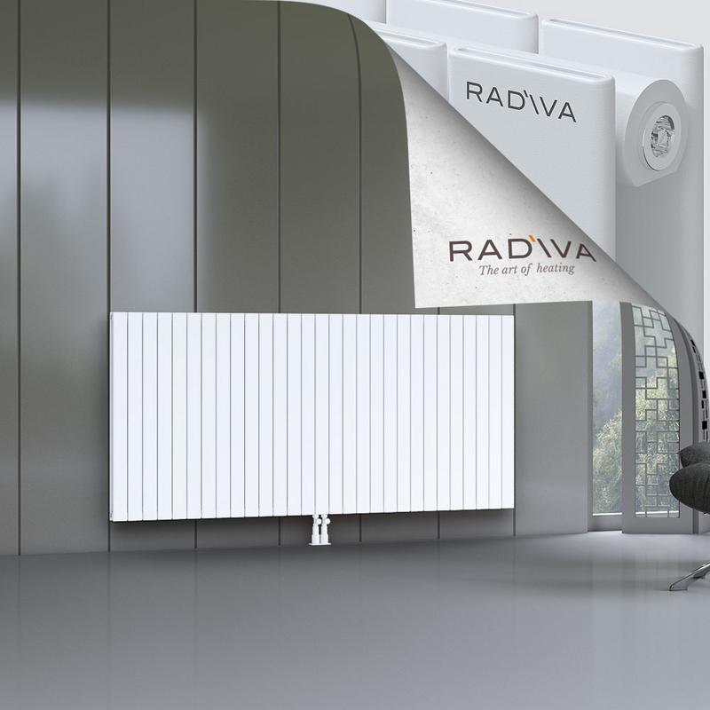 Oti Aluminium Radiator 1000x2142 White