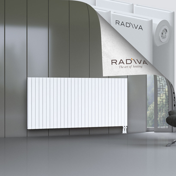 Oti Aluminium Radiator 1000x2142 White - Thumbnail