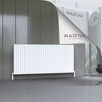 Oti Aluminium Radiator 1000x2216 White - Thumbnail