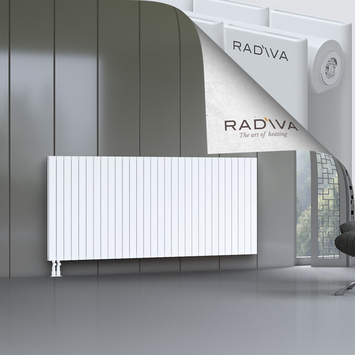 Oti Aluminium Radiator 1000x2216 White - Thumbnail