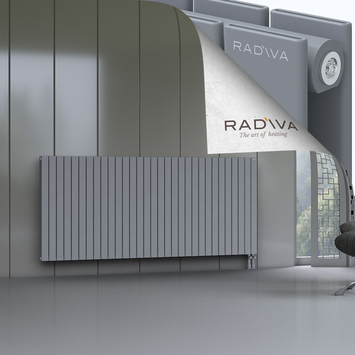 Oti Aluminium Radiator 1000x2290 Grey - Thumbnail