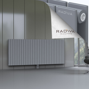 Oti Aluminium Radiator 1000x2364 Grey - Thumbnail