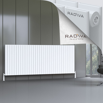 Oti Aluminium Radiator 1000x2512 White - Thumbnail