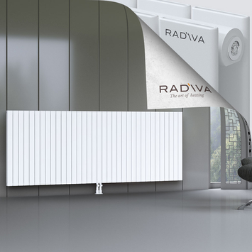 Oti Aluminium Radiator 1000x2586 White - Thumbnail