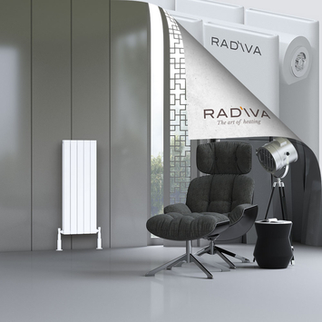 Oti Aluminium Radiator 1000x366 White - Thumbnail