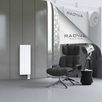 Oti Aluminium Radiator 1000x366 White - Thumbnail