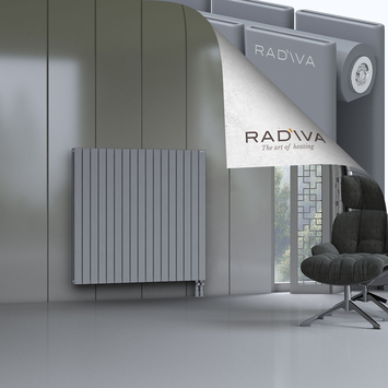 Oti Aluminium Radiator 1200x1254 Grey - Thumbnail