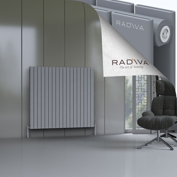 Oti Aluminium Radiator 1200x1328 Grey - Thumbnail