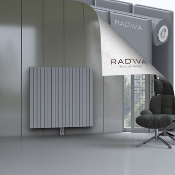 Oti Aluminium Radiator 1200x1328 Grey - Thumbnail