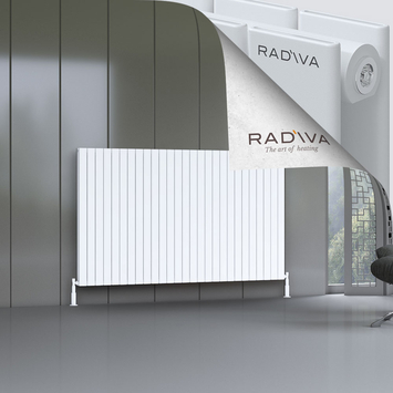 Oti Aluminium Radiator 1200x1994 White - Thumbnail