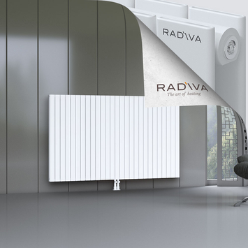 Oti Aluminium Radiator 1200x1994 White - Thumbnail