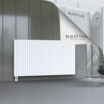 Oti Aluminium Radiator 1200x2216 White - Thumbnail