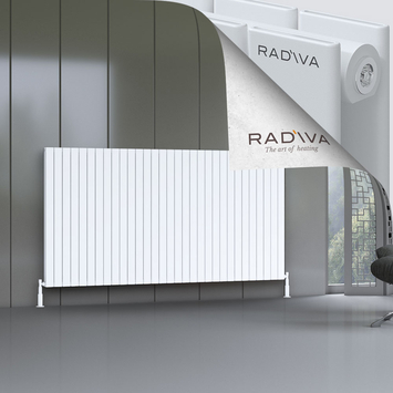 Oti Aluminium Radiator 1200x2290 White - Thumbnail