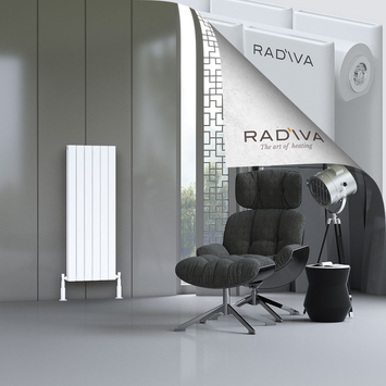 Oti Aluminium Radiator 1200x440 White - Thumbnail