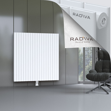 Oti Aluminium Radiator 1500x1476 White - Thumbnail