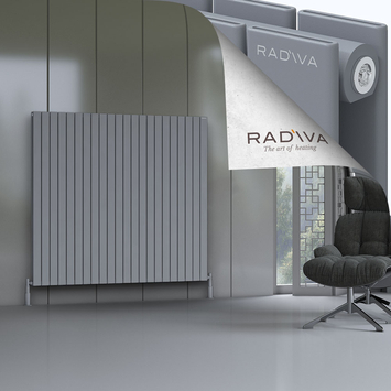 Oti Aluminium Radiator 1500x1624 Grey - Thumbnail