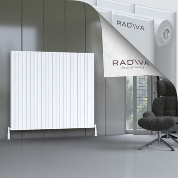 Oti Aluminium Radiator 1500x1698 White - Thumbnail