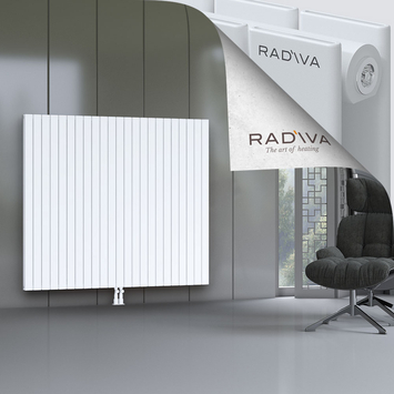 Oti Aluminium Radiator 1500x1698 White - Thumbnail