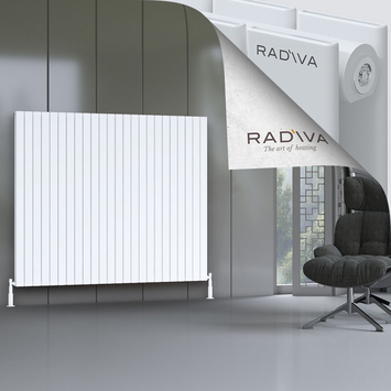 Oti Aluminium Radiator 1500x1772 White - Thumbnail