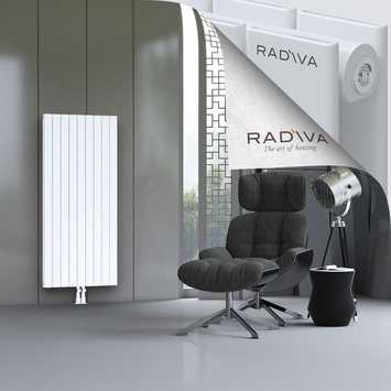 Oti Aluminium Radiator 1500x662 White - Thumbnail