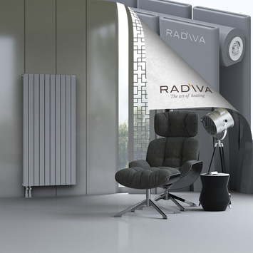 Oti Aluminium Radiator 1500x736 Grey - Thumbnail