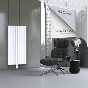 Oti Aluminium Radiator 1500x736 White - Thumbnail