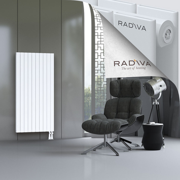 Oti Aluminium Radiator 1500x736 White - Thumbnail