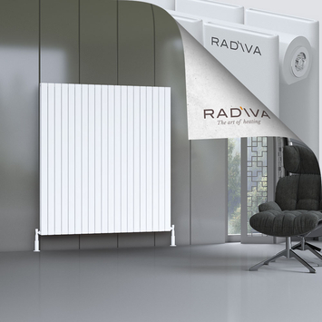 Oti Aluminium Radiator 1600x1476 White - Thumbnail