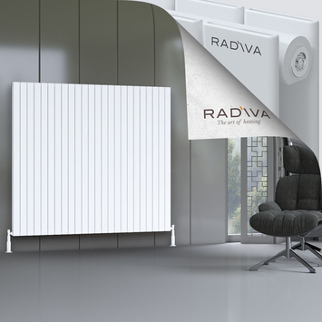 Oti Aluminium Radiator 1600x1772 White - Thumbnail