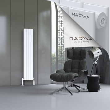 Oti Aluminium Radiator 1600x292 White - Thumbnail