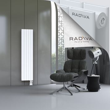 Oti Aluminium Radiator 1600x366 White - Thumbnail