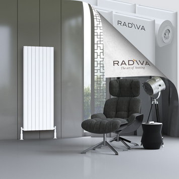 Oti Aluminium Radiator 1600x588 White - Thumbnail