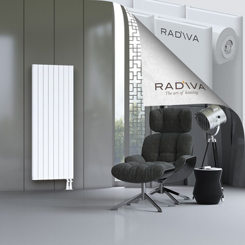 Oti Aluminium Radiator 1600x588 White - Thumbnail