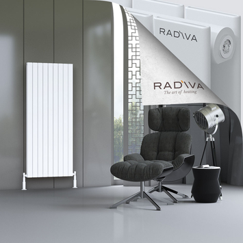 Oti Aluminium Radiator 1600x662 White - Thumbnail