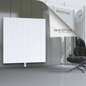 Oti Aluminium Radiator 1800x1772 White - Thumbnail