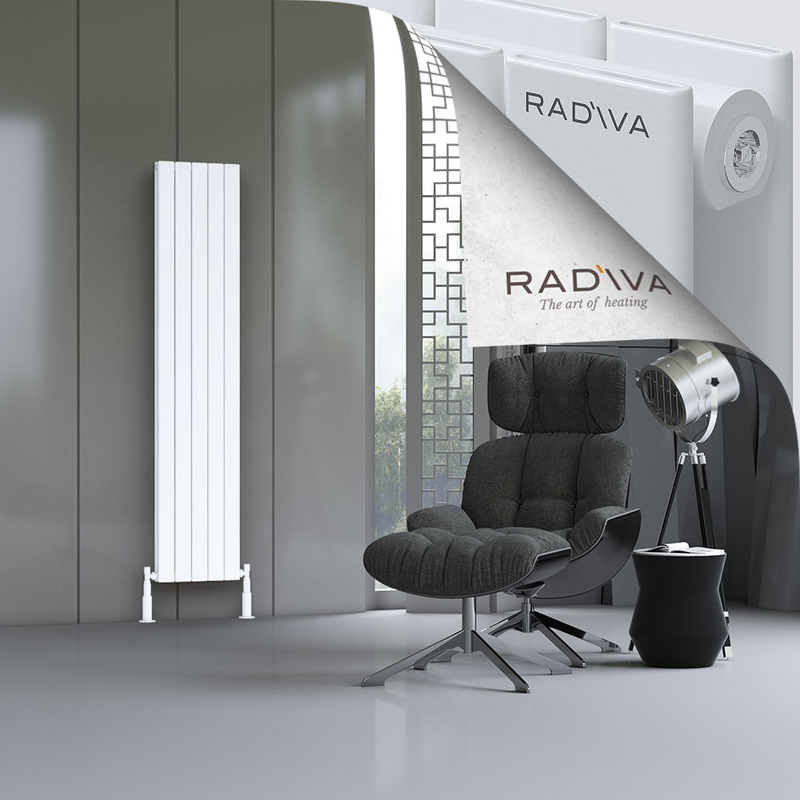 Oti Aluminium Radiator 1800x366 White