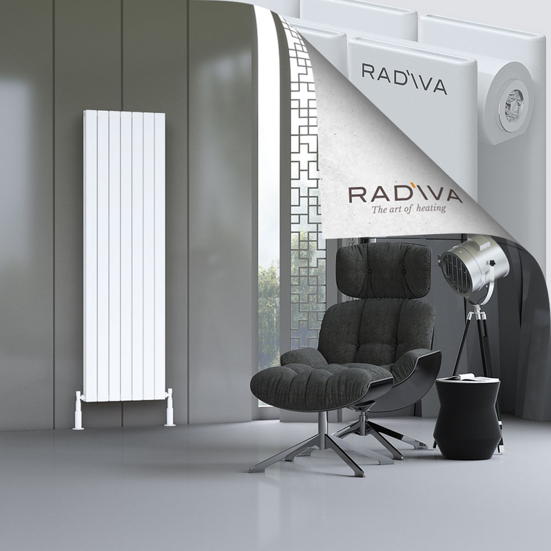 Oti Aluminium Radiator 1800x514 White